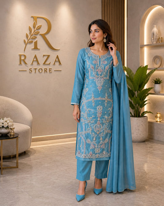 silk jaal shirt